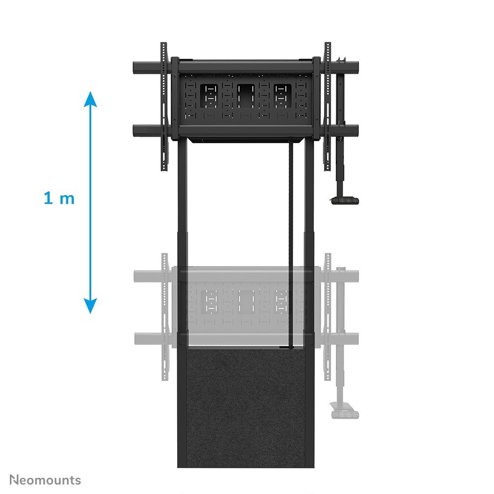 Neomounts WL55-885BL1 Boden-Wand-Halterung 65-105" - motorisiert